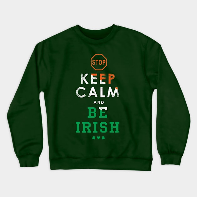 STOP KEEP CALM! Crewneck Sweatshirt by RAIDHO